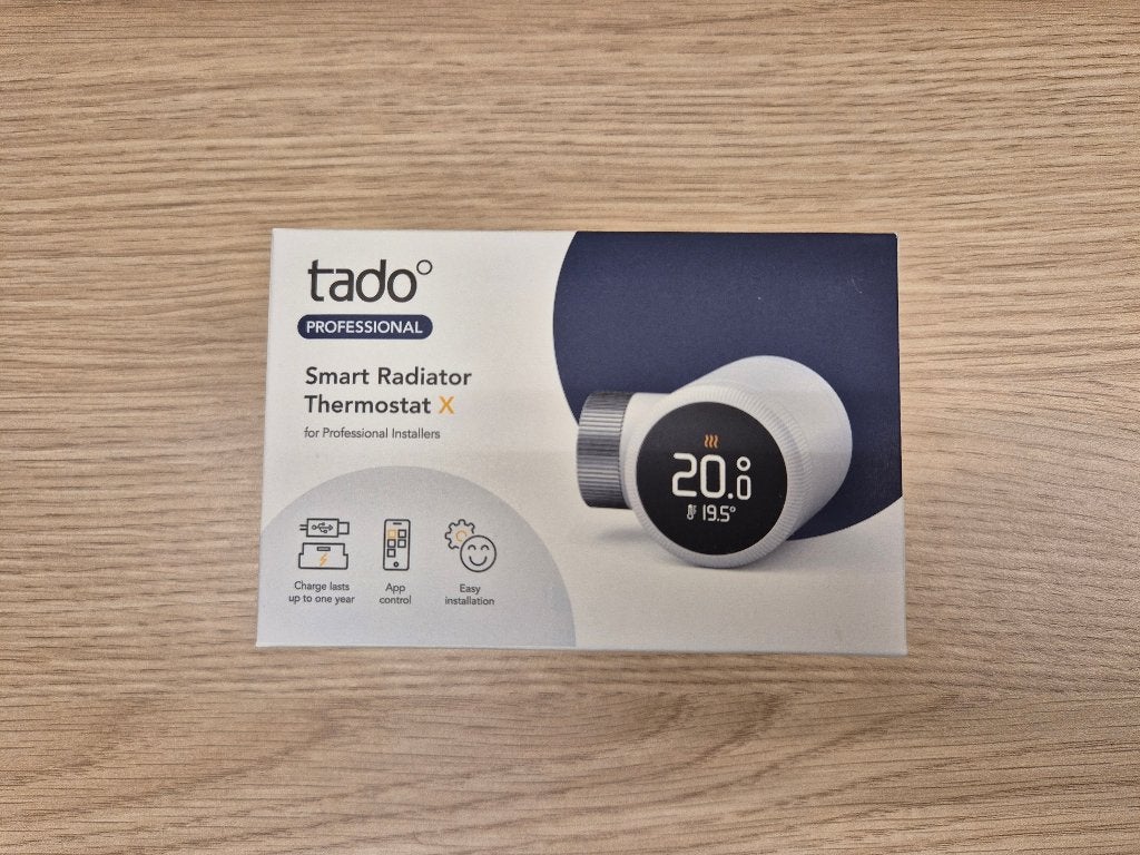 Tado Smart Radiator Thermostat X (new, sealed), Ophalen of Verzenden, Slimme thermostaat, Nieuw