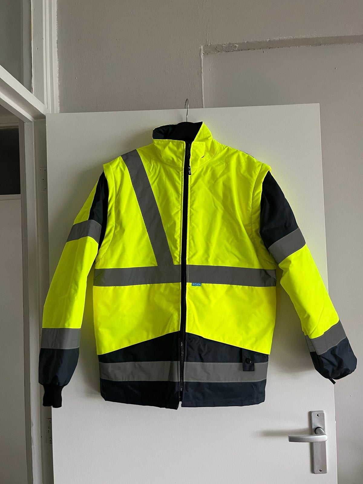 Sioen 4-in-1 Veiligheidsjas met Afritsbare Mouwen, Ophalen of Verzenden, Nieuw, Heren, Jas