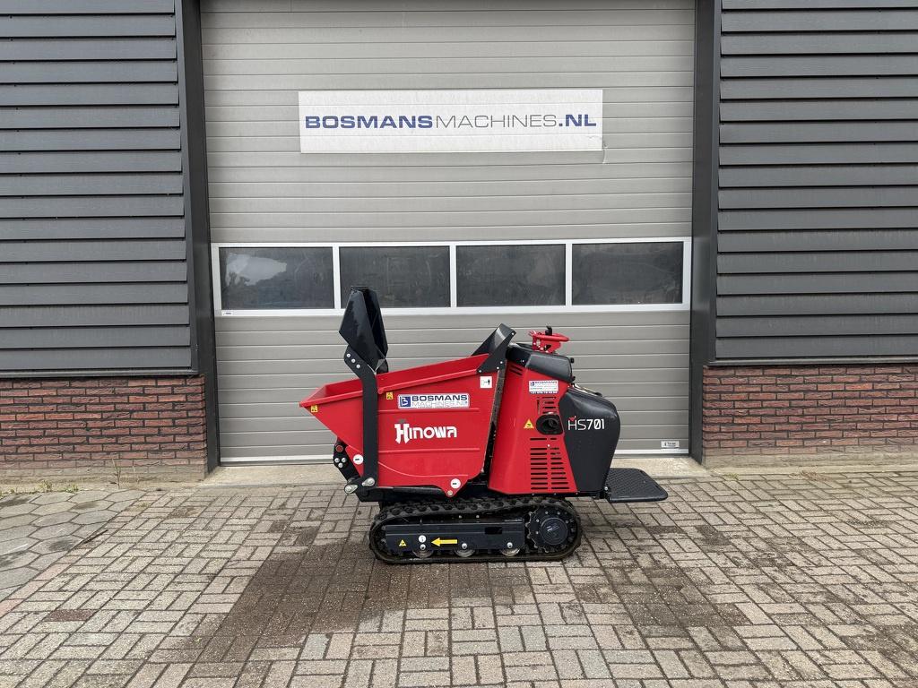 Hinowa HS701 rupsdumper zelfladend 2025 - 23 uur, Zakelijke goederen, Machines en Bouw | Transport