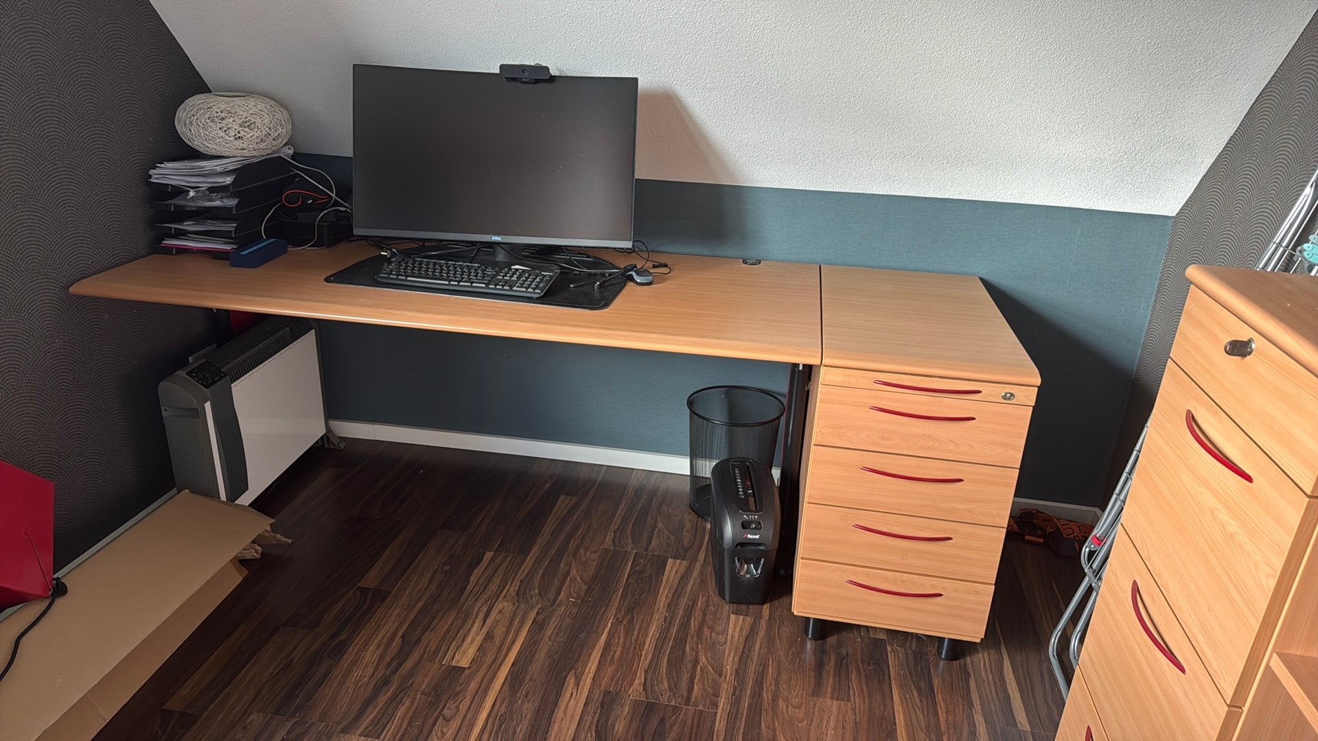 Bureau met kasten, Ophalen, Zo goed als nieuw