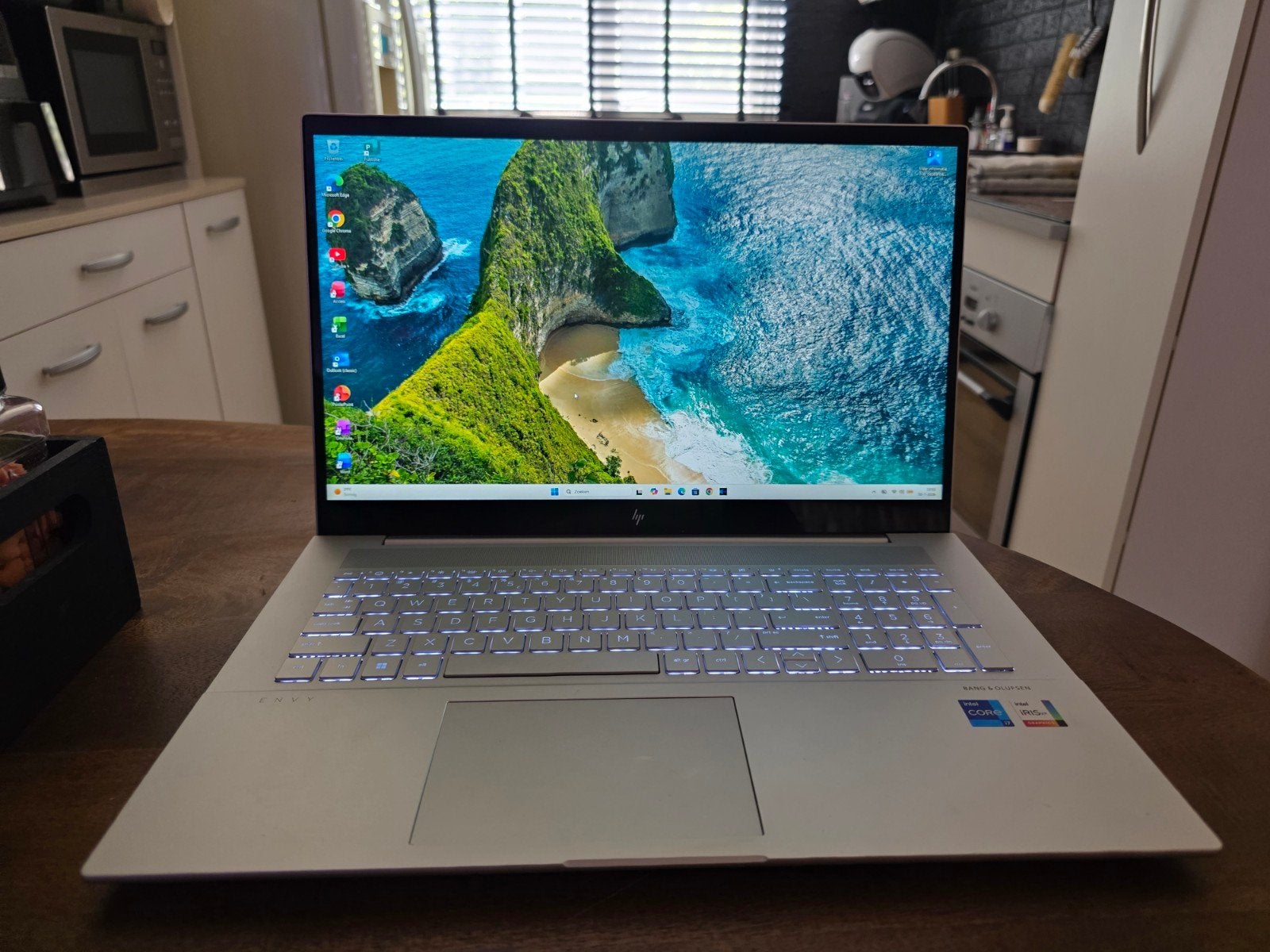 HP Envy 17/i7-1260P/12Core/16GB/1TB SSD/W11/Office/17,3" FHD, Computers en Software, Windows Laptops, Zo goed als nieuw, 17 inch of meer