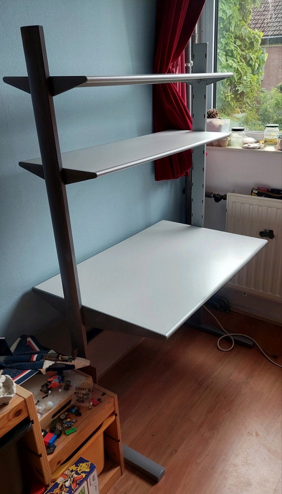 Ikea bureau (90x60cm), Ophalen, Gebruikt, 96 cm, Kinderbureau