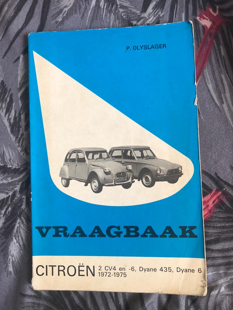 Vraagbaak Citroën 2 CV en - 6, Boeken, Auto's | Boeken, Ophalen, Gelezen, Citroën, P. Olyslager
