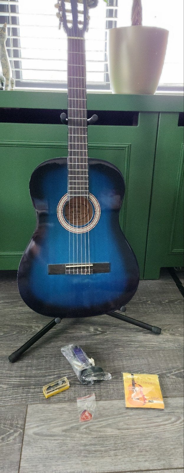linkshandige gitaar, Ophalen, Zo goed als nieuw, Klassieke of Spaanse gitaar