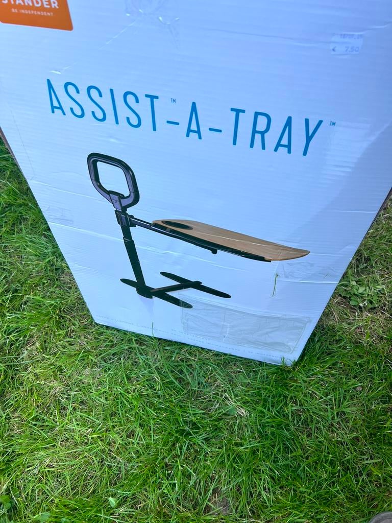 Leestafel en sta-op-hulp Assist-A-Tray, Ophalen of Verzenden, Zo goed als nieuw