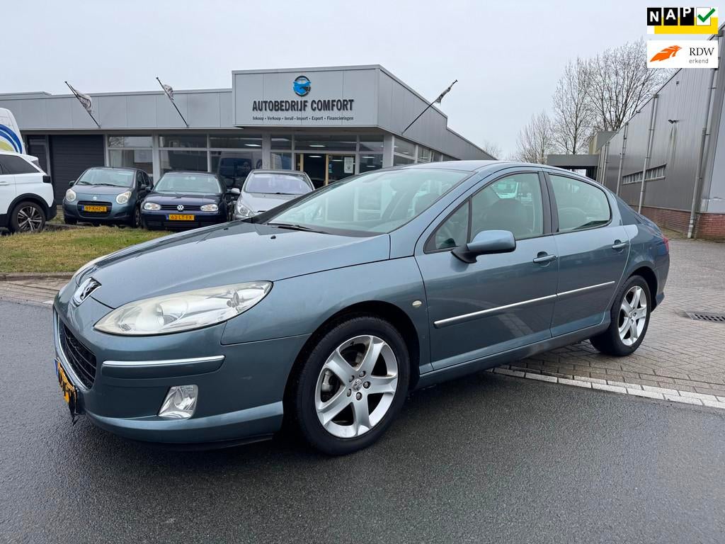 Peugeot 407 2.0-16V XS Pack. >LEDER-XENON-PDC-STOELVERW<, Auto's, Voorwielaandrijving, 745 kg, 136 pk, Gebruikt