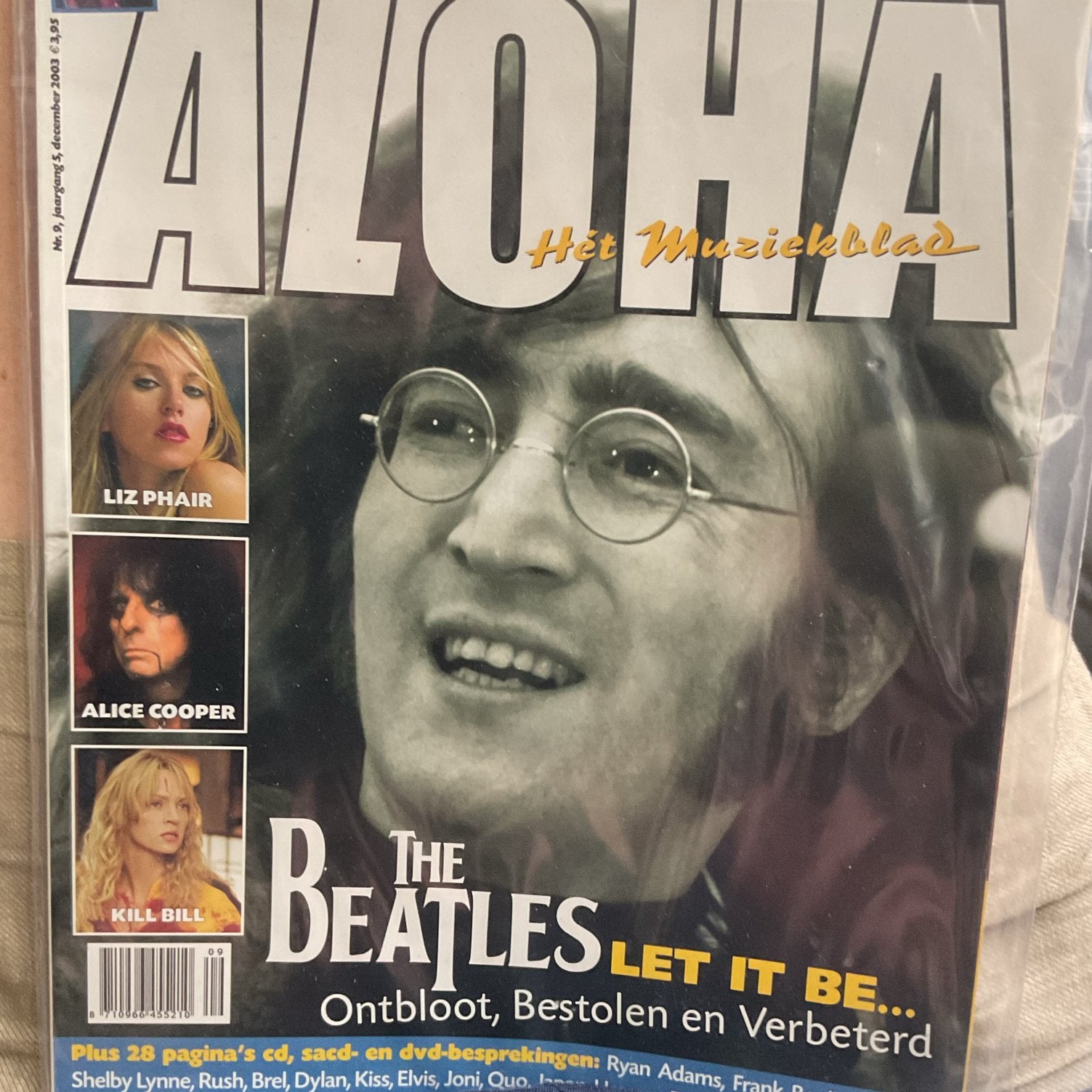 Aloha Muziekblad - The Beatles, Liz Phair, Alice Cooper, Verzenden, Gelezen, Artiest