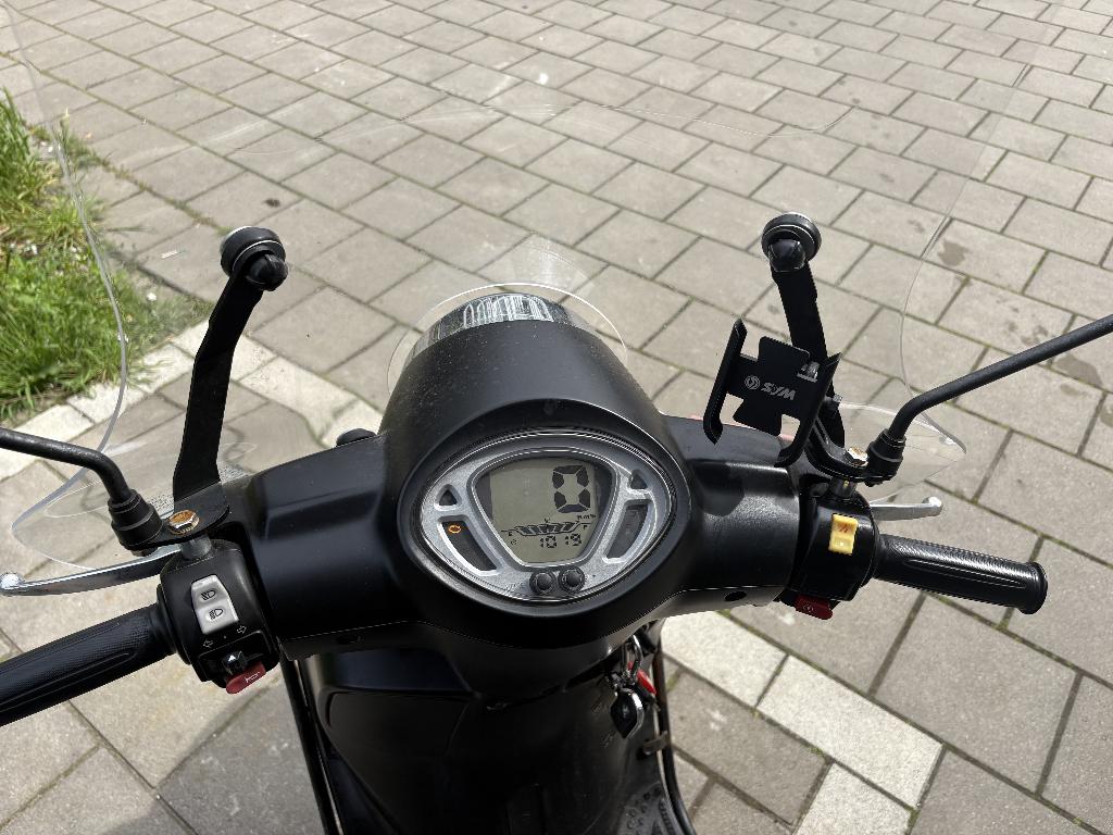 SYM Fiddle IV – 2021, Ophalen, Maximaal 45 km/u, Zo goed als nieuw, Benzine