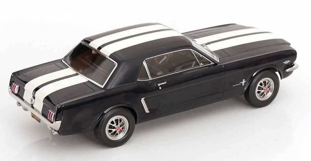 Norev 1:18 Ford Mustang Coupe 1966 Nightmist Blue metallic, -, Nieuw, Norev, Ophalen of Verzenden