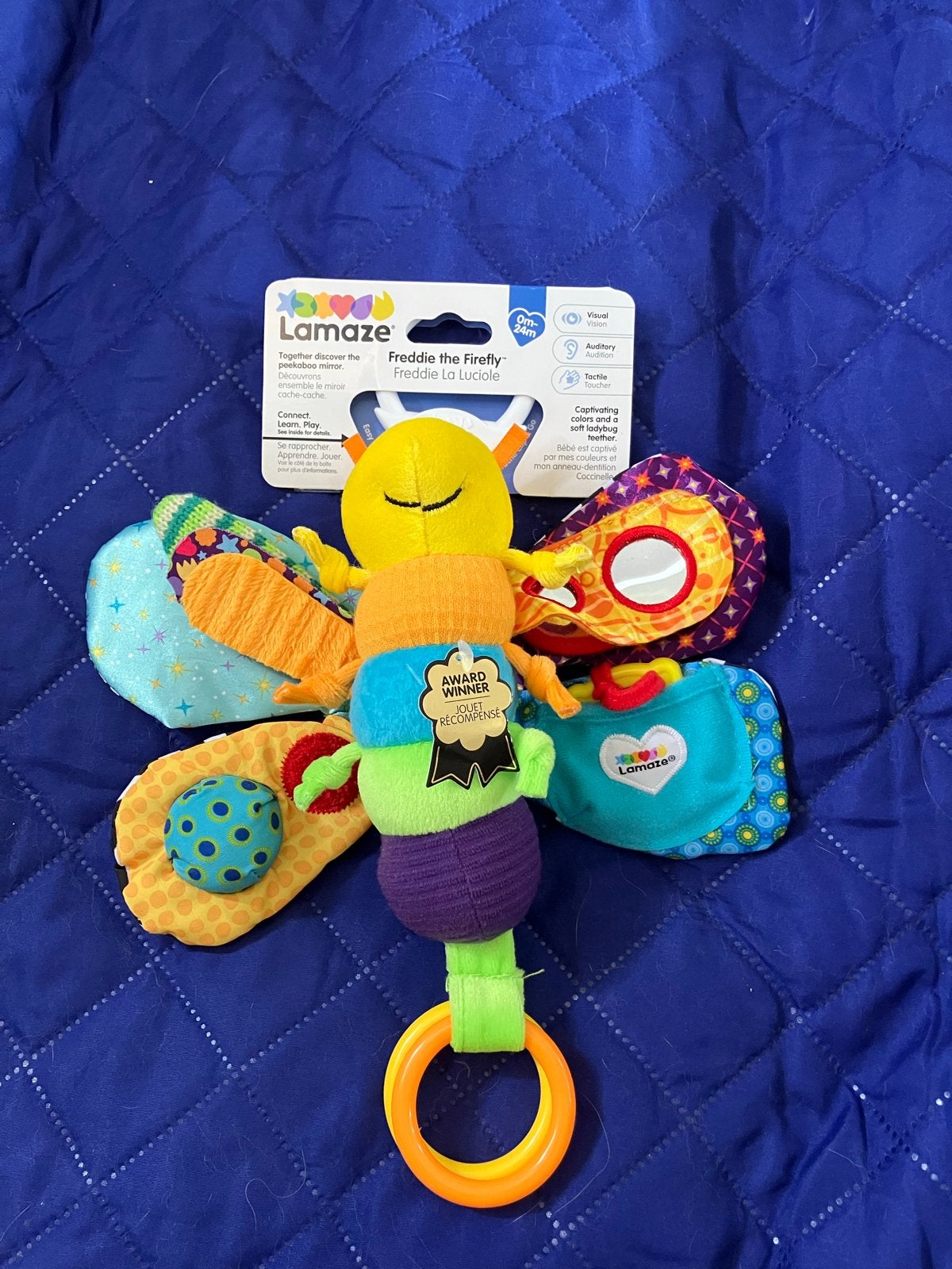 Lamaze Freddie de Vuurvlieg Baby Speeltje, Ophalen of Verzenden, Nieuw, Overige typen, Met geluid