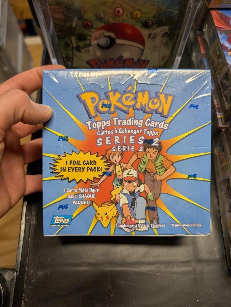 Pokémon Topps Trading Cards Series 2, Ophalen, Nieuw, Boosterbox