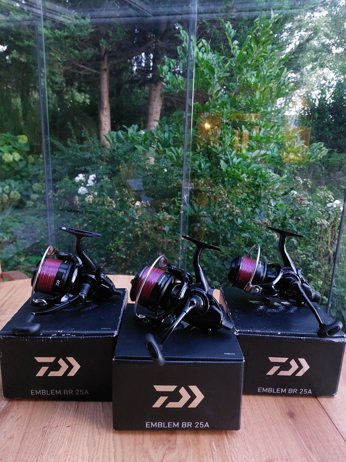 Daiwa Emblem BR 25A Vismolens, Ophalen, Nieuw, Molen