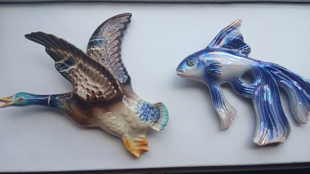 Vintage wanddecoratie, Ophalen of Verzenden