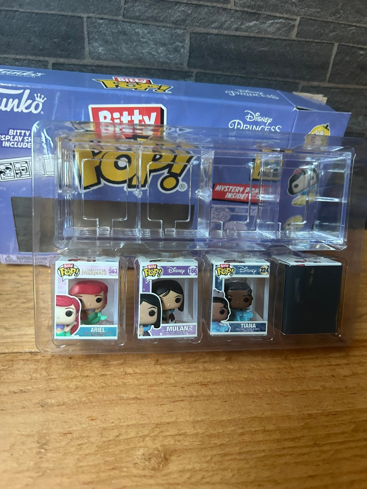 Funko Bitty Pop Disney Princess Set Ariel Tiana Mulan, Verzenden, Zo goed als nieuw