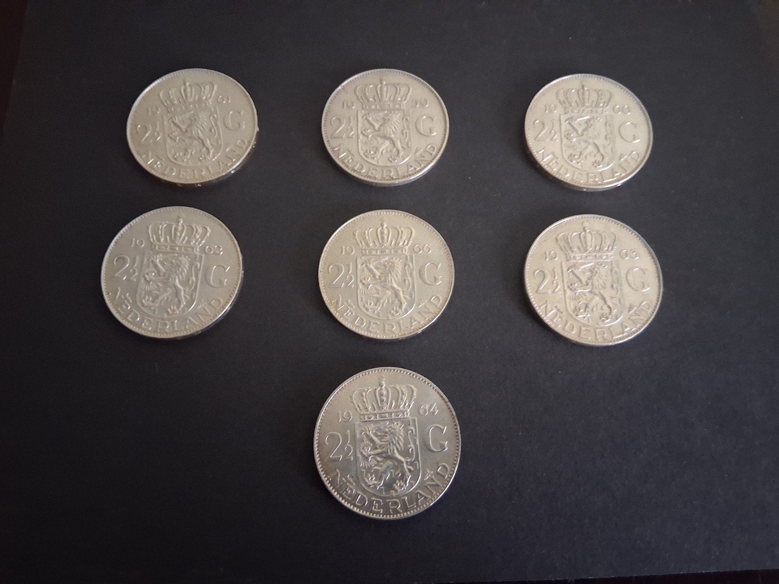 serie zilveren rijksdaalders Juliana, Koningin Juliana, Zilver, 2½ gulden, Verzenden