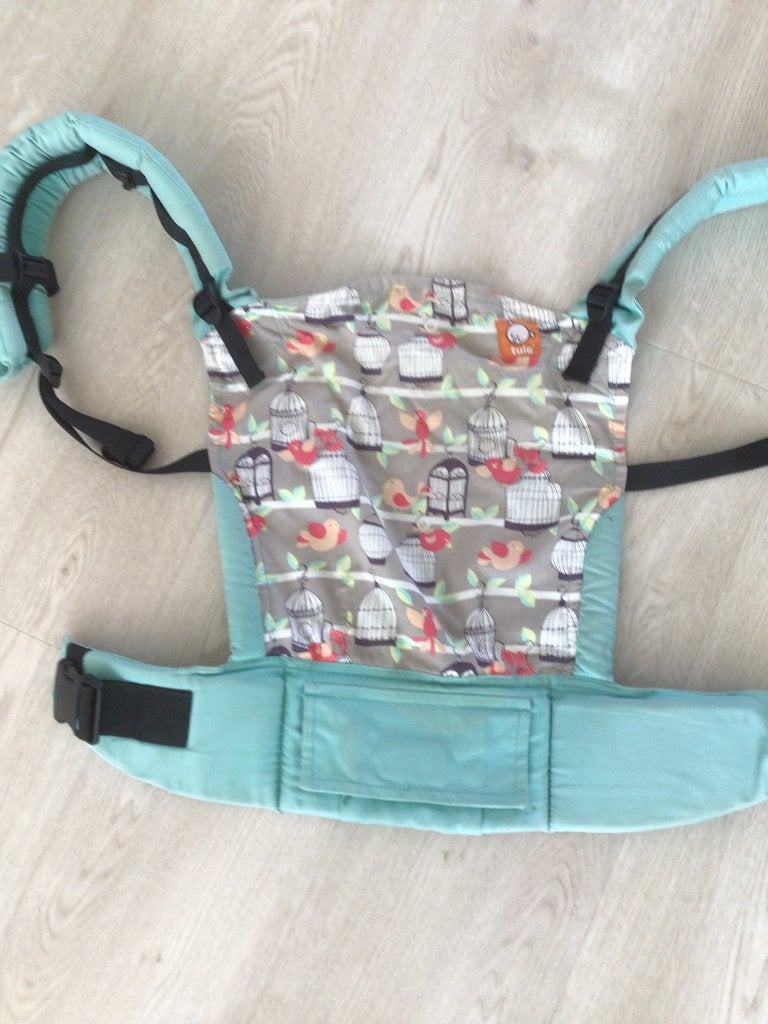 Tula baby draagzak, Kinderen en Baby's, Babydragers en Draagdoeken, Buik of Rug, Zo goed als nieuw, Draagzak, Ophalen