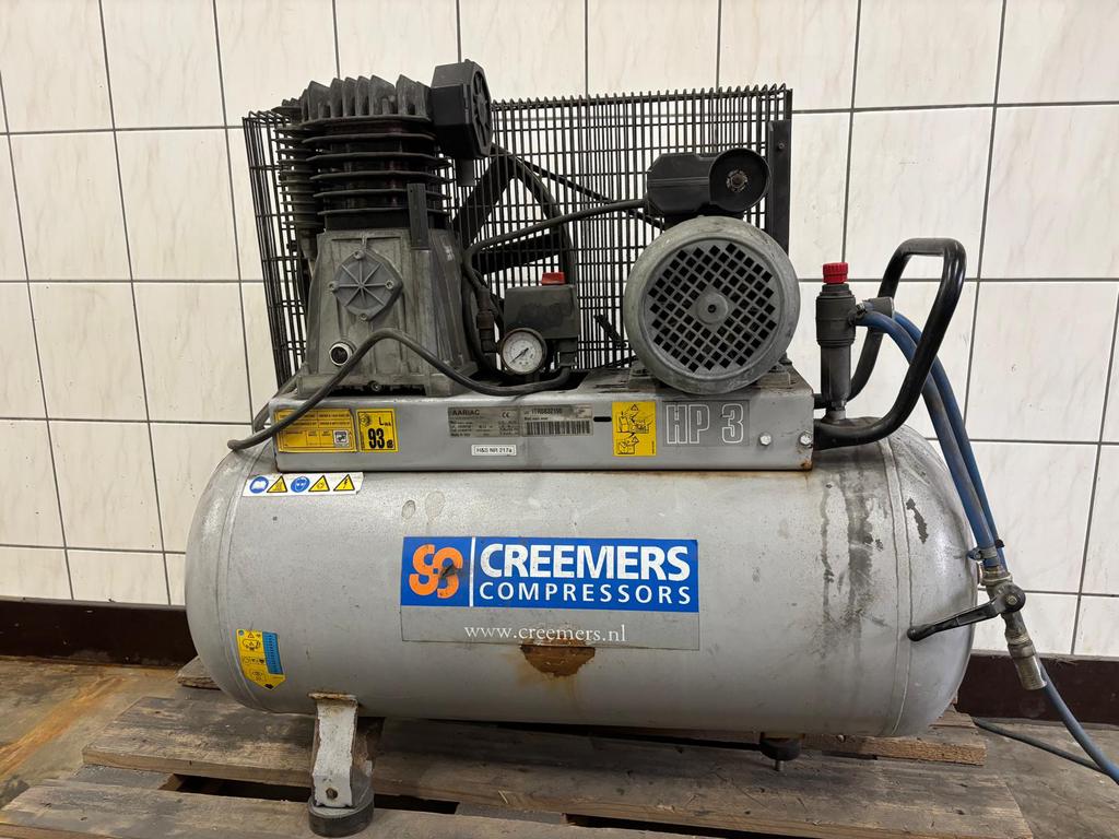 Creemers Compressor, Ophalen