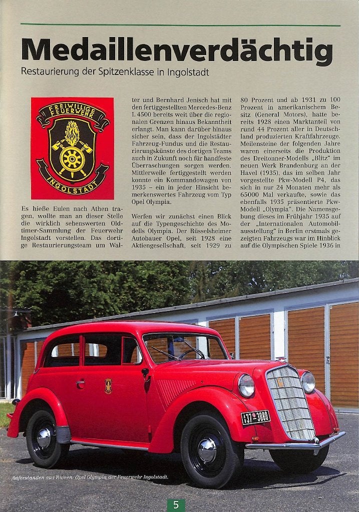 Oldtimer-Fahrzeuge der Feuerwehr, Verzenden, Zo goed als nieuw, Axel Johanssen, Overige vervoermiddelen