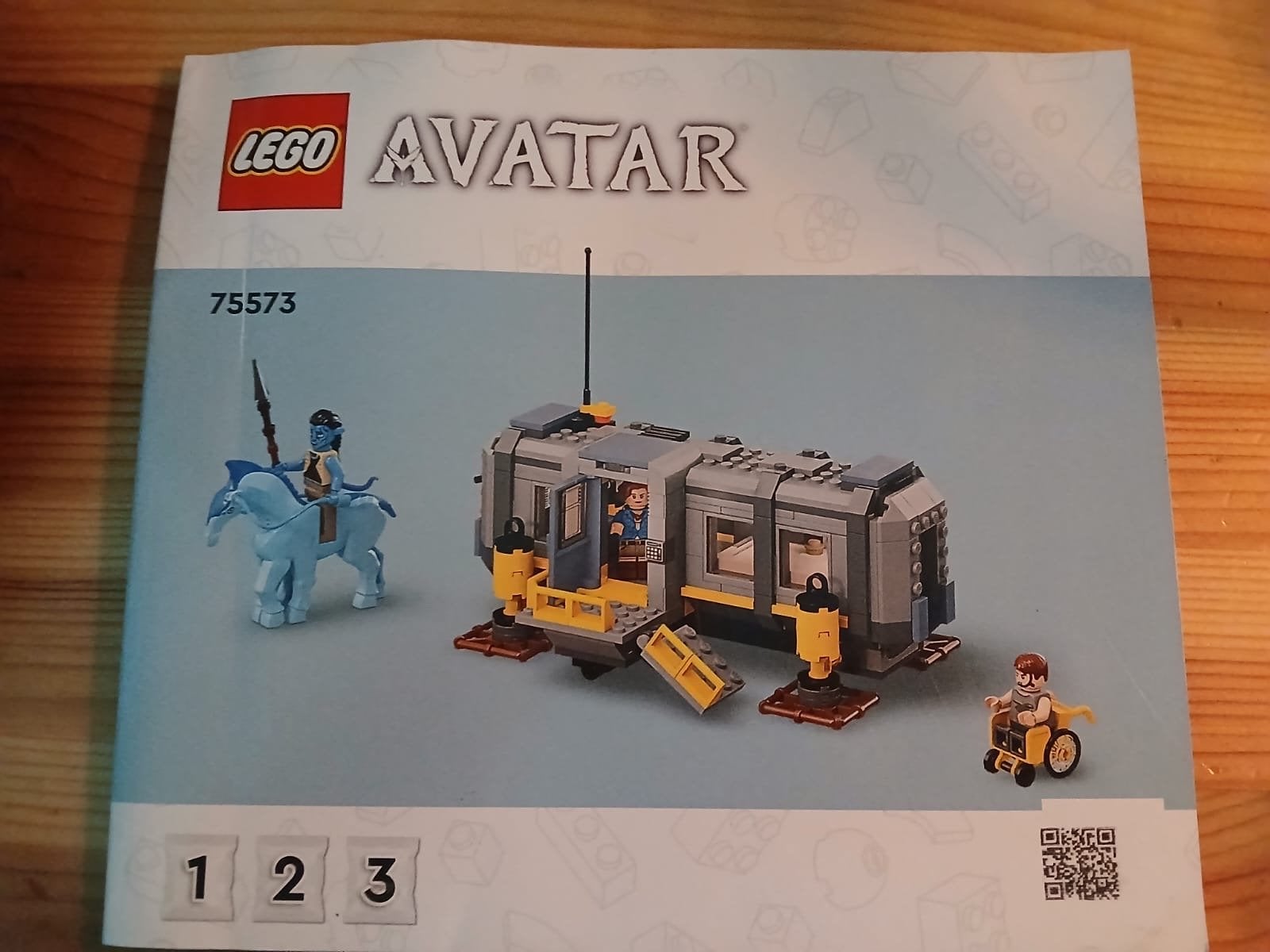 Lego Avatar 75573 Zwevende Bergen: Site 26 & RDA Samson, Overige thema's, Lego, Ophalen of Verzenden, Zo goed als nieuw