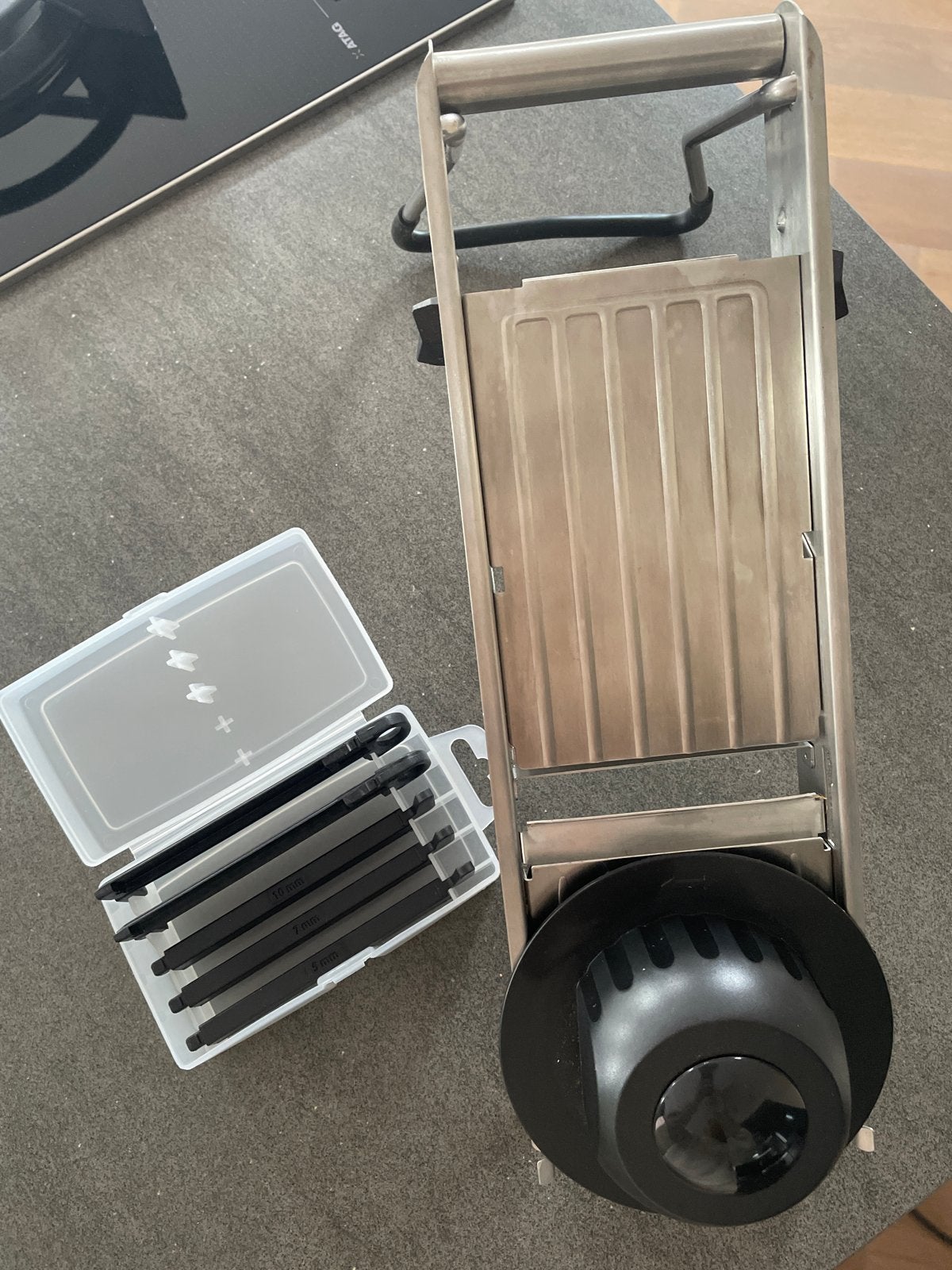 Hendi Mandoline - Professionele Keuken Snijder, Overige typen, Hendi, Zilver, Ophalen of Verzenden
