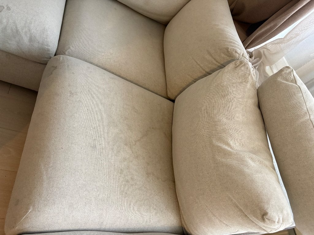 Foto 6 van IKEA VIMLE hoek-slaapbank beige – 5/6-zits met opbergruimte
