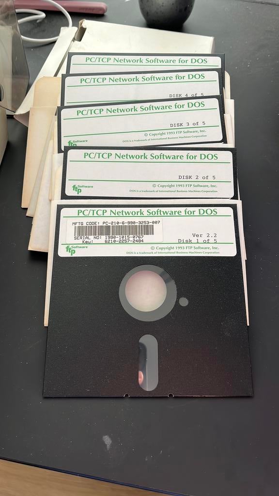 Floppy disks 5 ¼”, Ophalen