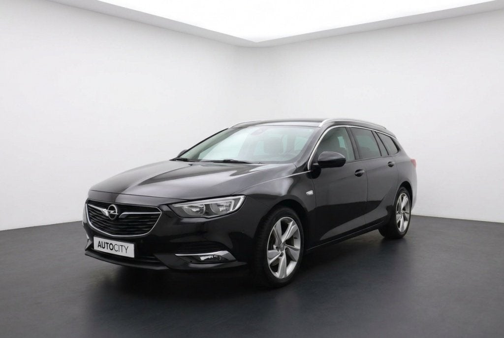 Opel Insignia B Sports Tourer 1.5 Turbo Dynamic Automaat l C, Gebruikt, Euro 6, 4 cilinders, Zwart