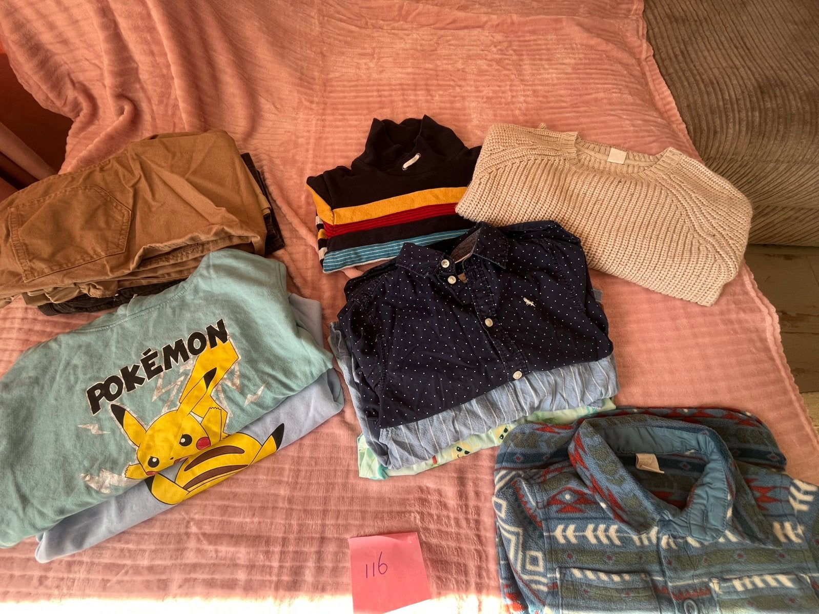 Jongens pakket mt 116 11 stuks, Ophalen of Verzenden, Gebruikt, Maat 116