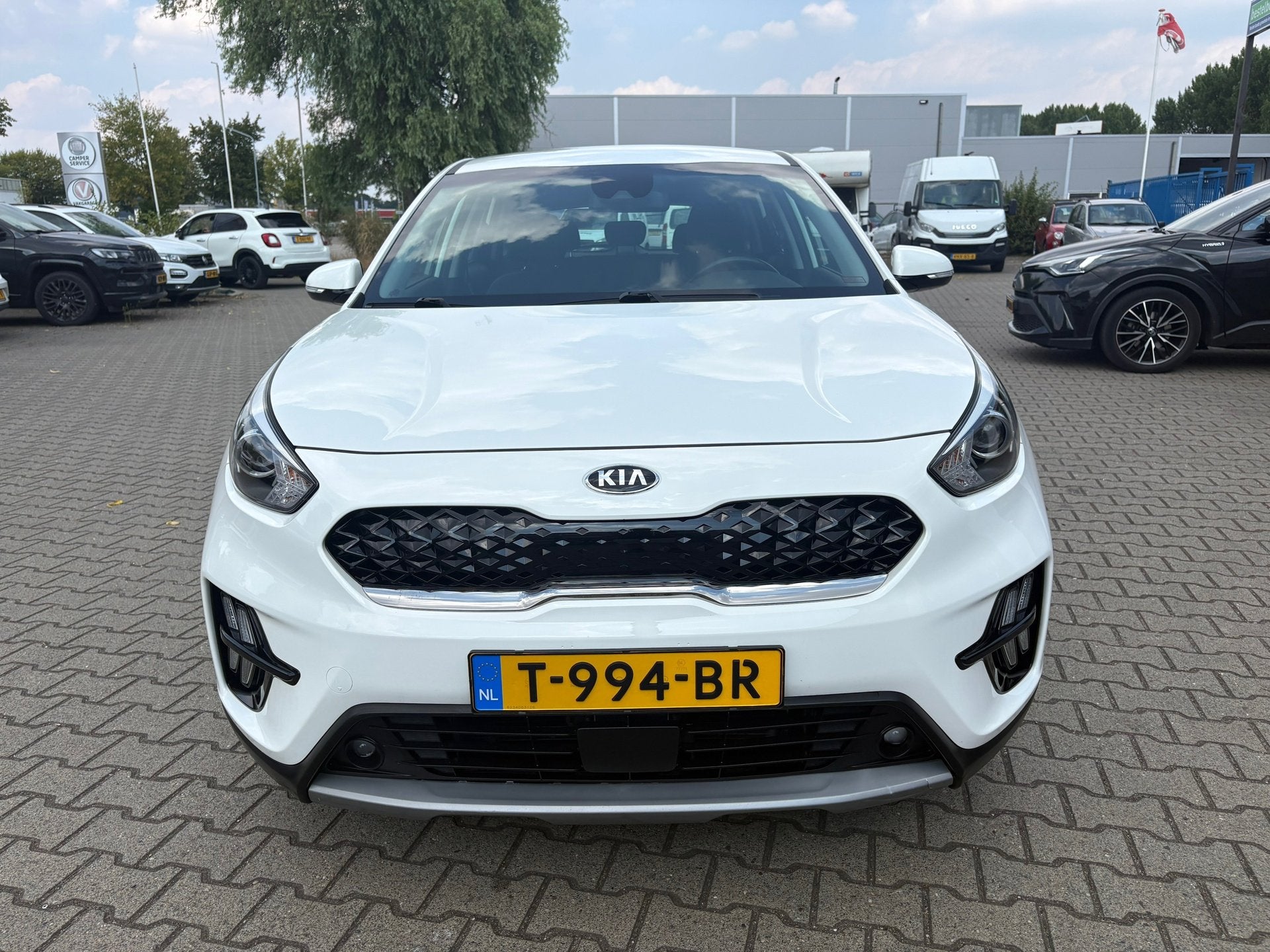 Kia Niro 1.6 GDi PHEV DynamicLine, Auto's, Stof, Gebruikt, Wit, Plug-in hybride