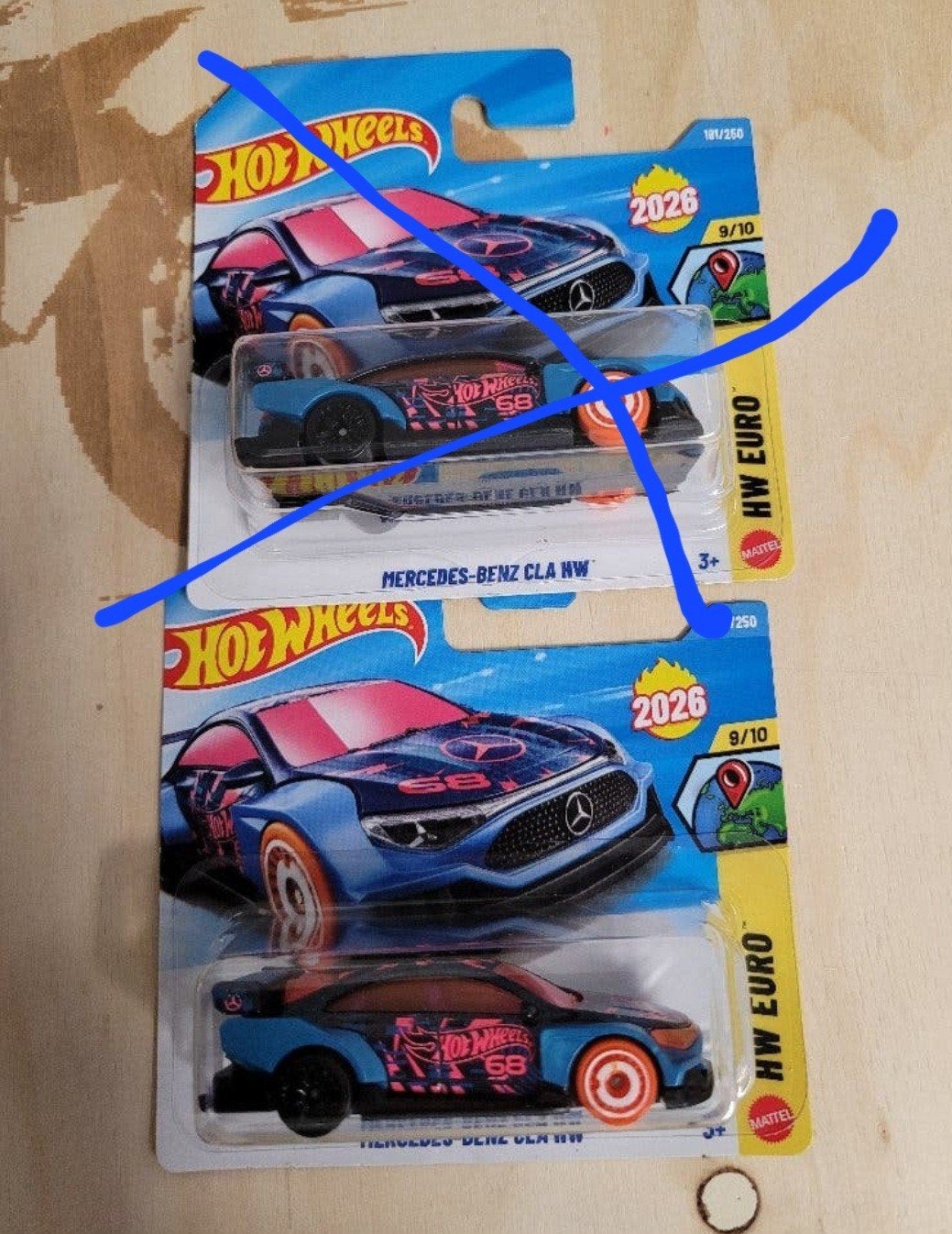 Hot wheels mercedes-benz CLA nieuw, Ophalen of Verzenden, Nieuw, Auto