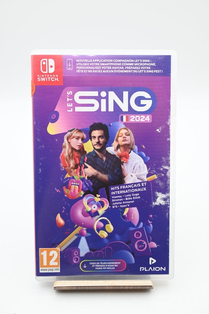 Let's Sing 2024 - Nintendo Switch, Muziek, Plaion GmbH, Lochhamer Str. 9, 82152 Planegg, Duitsland, Ophalen of Verzenden, Zo goed als nieuw