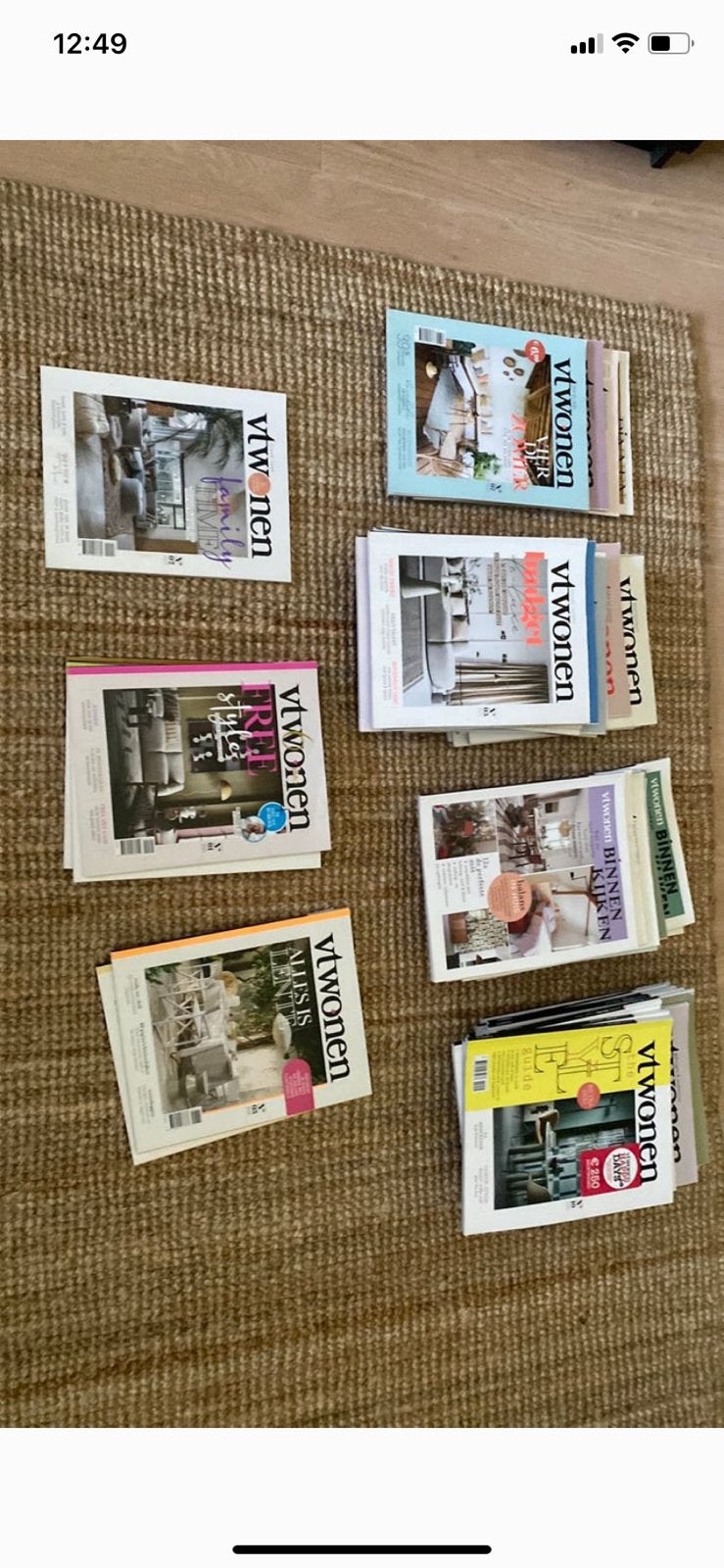 Partij VT wonen tijdschrift 55 stuks, Ophalen, Gelezen, Overige typen