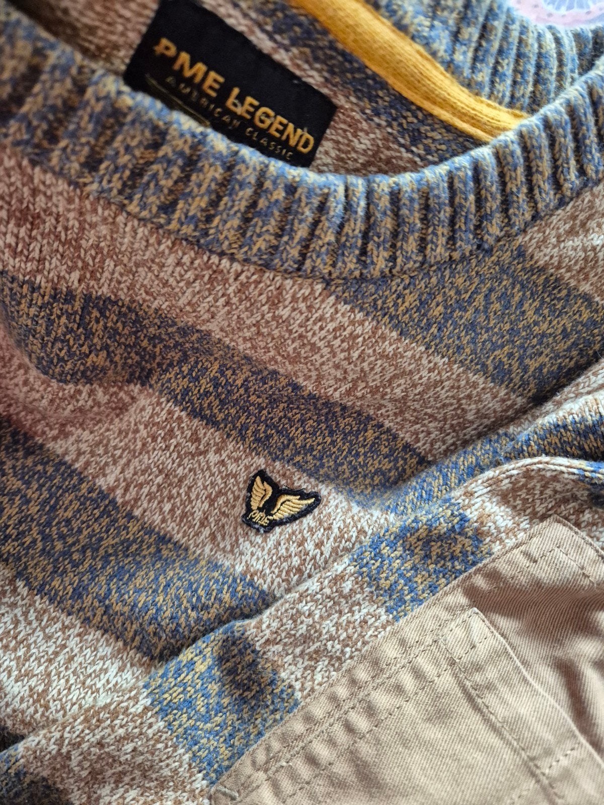 Pme Legend Pall Mall trui gebreide Knitwear maat XL, ., Maat 56/58 (XL), Zo goed als nieuw, PME Legend
