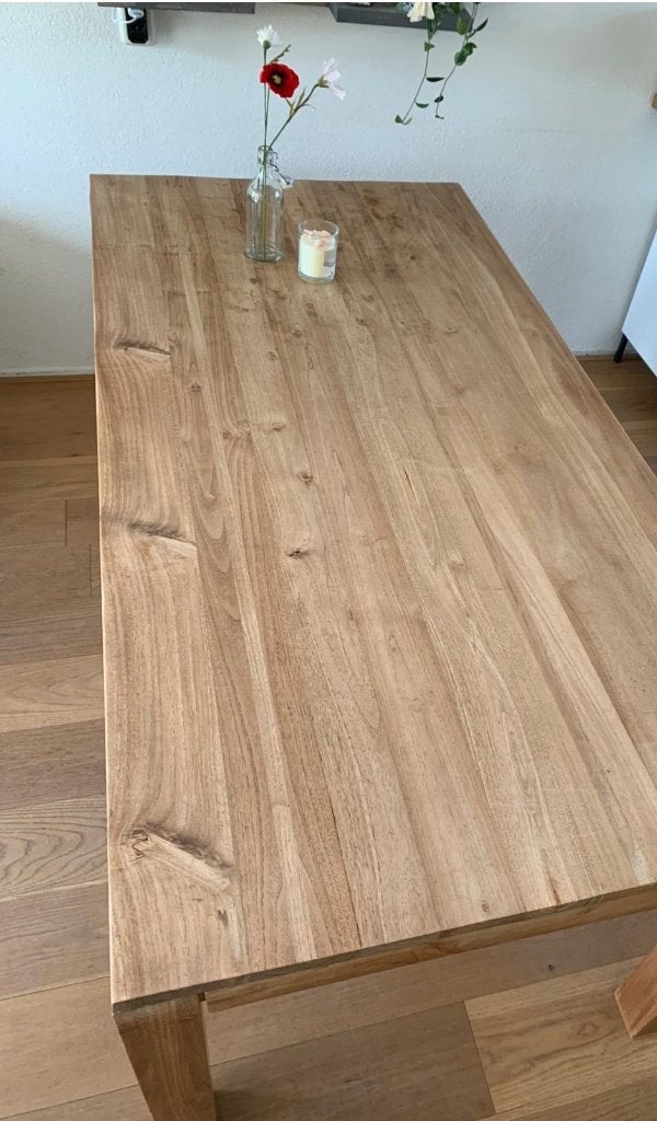 Eettafel, Huis en Inrichting, Tafels | Eettafels, Ophalen, Gebruikt, 50 tot 100 cm, 150 tot 200 cm