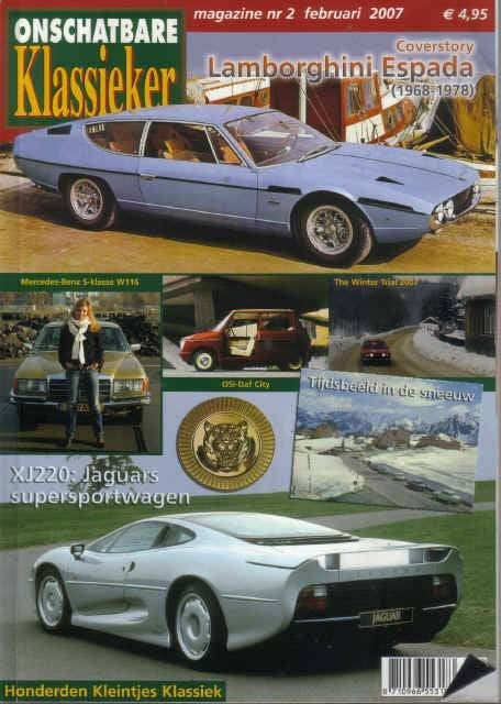 OK 2 2007 : Lamborghini Espada - Osi City Daf - Mercedes S, Ophalen of Verzenden, Gelezen, Algemeen