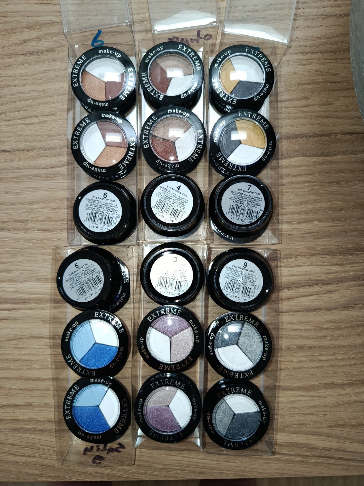 Verschillende oogschaduw kleuren, Nieuw, Ophalen of Verzenden, Make-up, Overige kleuren