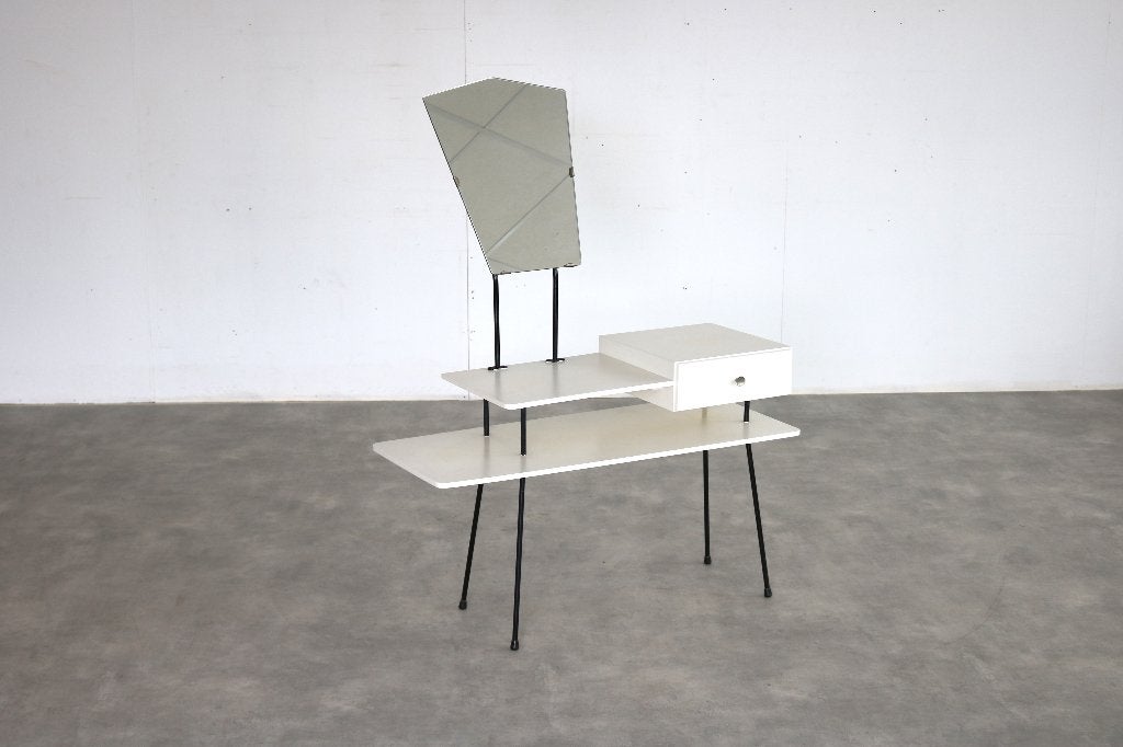 Vintage kaptafel | kastje | jaren 60 , Huis en Inrichting, Tafels | Kaptafels, Gebruikt, ., ., Minder dan 100 cm