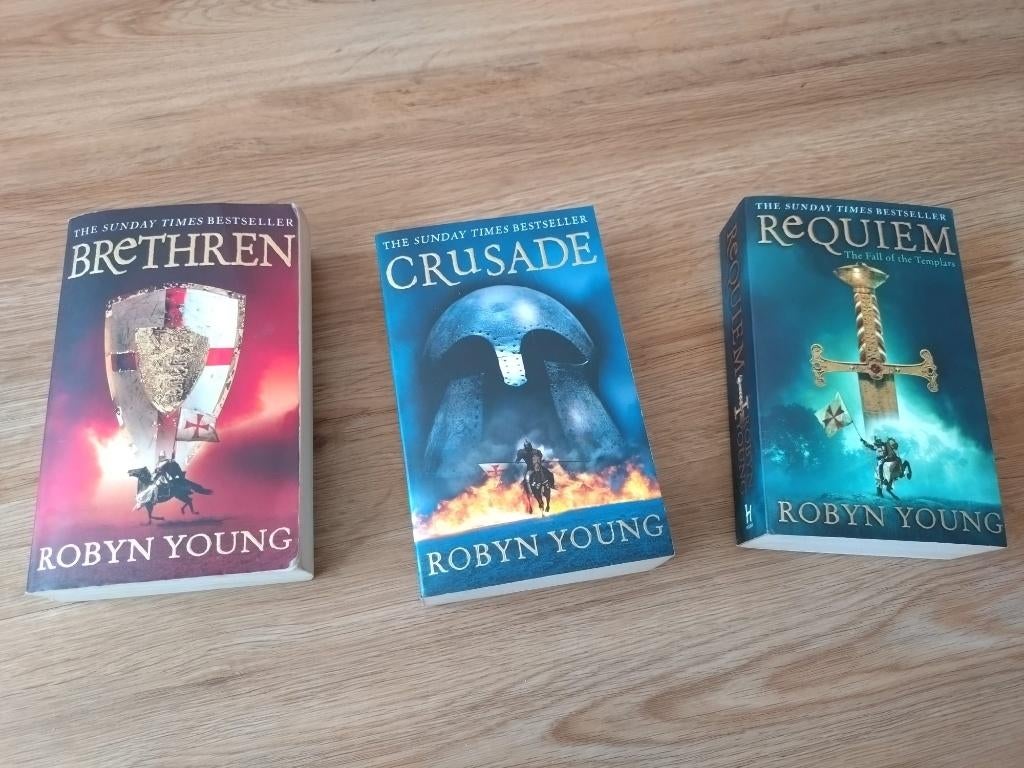 Brethren trilogie van Robyn Young (Engelstalig), Boeken, Ophalen of Verzenden, Zo goed als nieuw, Robyn Young