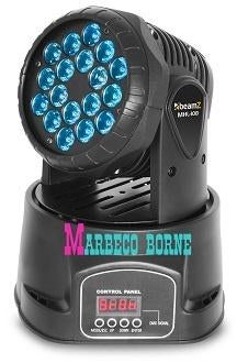 LED Moving head 12-Kanaal, licht effect, MARBECO 36 jaar, Geluidgestuurd, Nieuw, Info@marbeco.nl, BeamZ