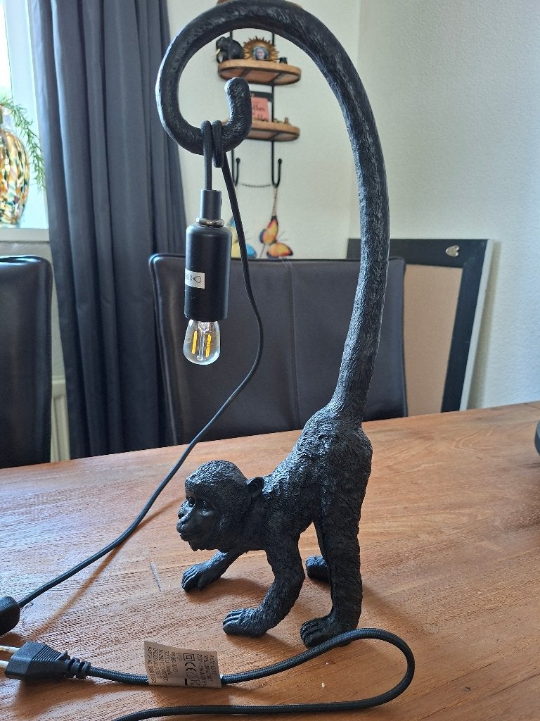 aap tafellamp, Huis en Inrichting, Lampen | Tafellampen, Ophalen of Verzenden