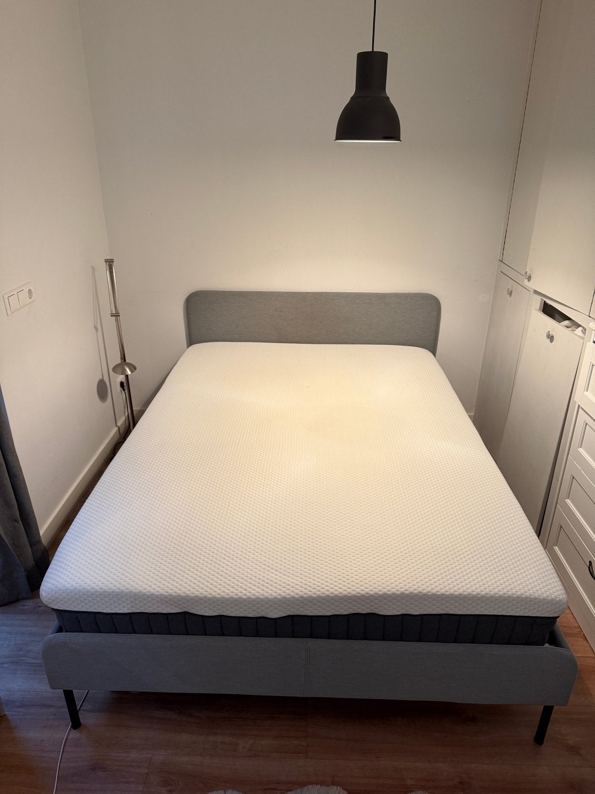 Zo goed als nieuw bed, 1 jaar oud - perfecte staat!, Tweepersoons, Ophalen of Verzenden, Zo goed als nieuw, 200 cm