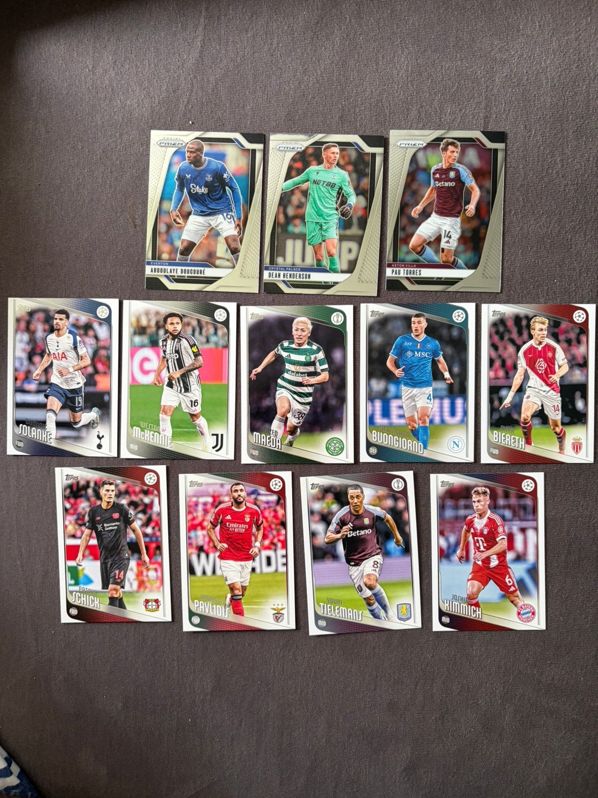 Voetbal kaartjes panini & topps, Ophalen of Verzenden, Zo goed als nieuw, Meerdere plaatjes