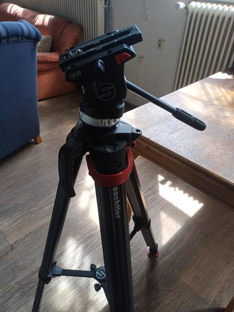 Sachtler Flowtech 75 Statief 1017 MS, Audio, Tv en Foto, Fotografie | Statieven en Balhoofden, Ophalen, Driepoot, Zo goed als nieuw