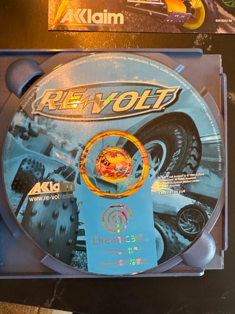 Re-Volt Sega Dreamcast (compleet, jewel case kapot), Spelcomputers en Games, Gebruikt, 1 speler, Racen en Vliegen, Ophalen of Verzenden