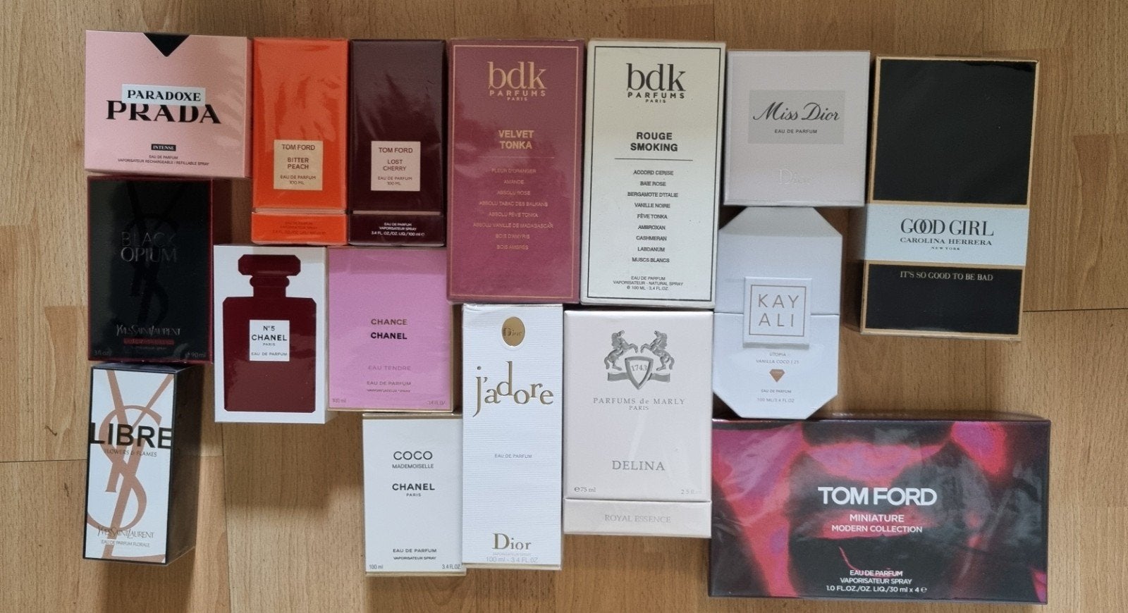 Diverse parfumcollectie - Prada, Chanel, Dior, Tom Ford, Ophalen of Verzenden, Nieuw
