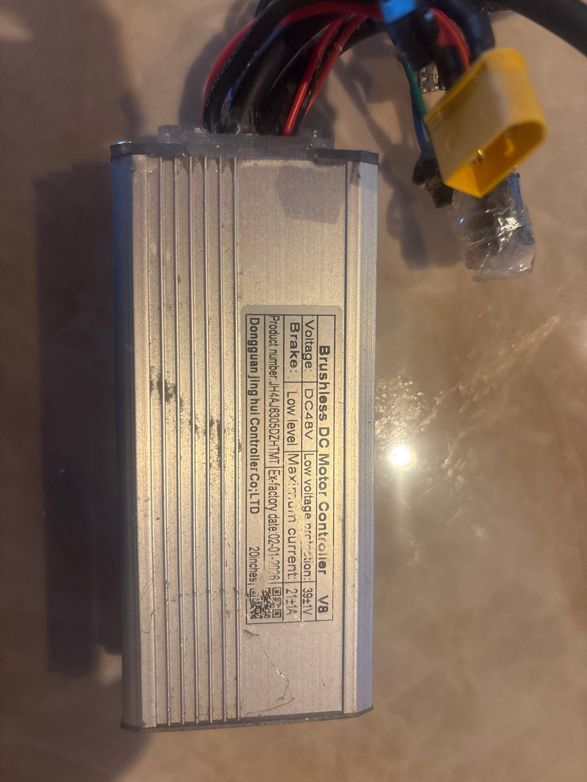 Brushless DC Motor Controller V8 voor E-bike 48V, Fietsen en Brommers, Elektrische fiets, Nieuw, Ophalen of Verzenden, Motor