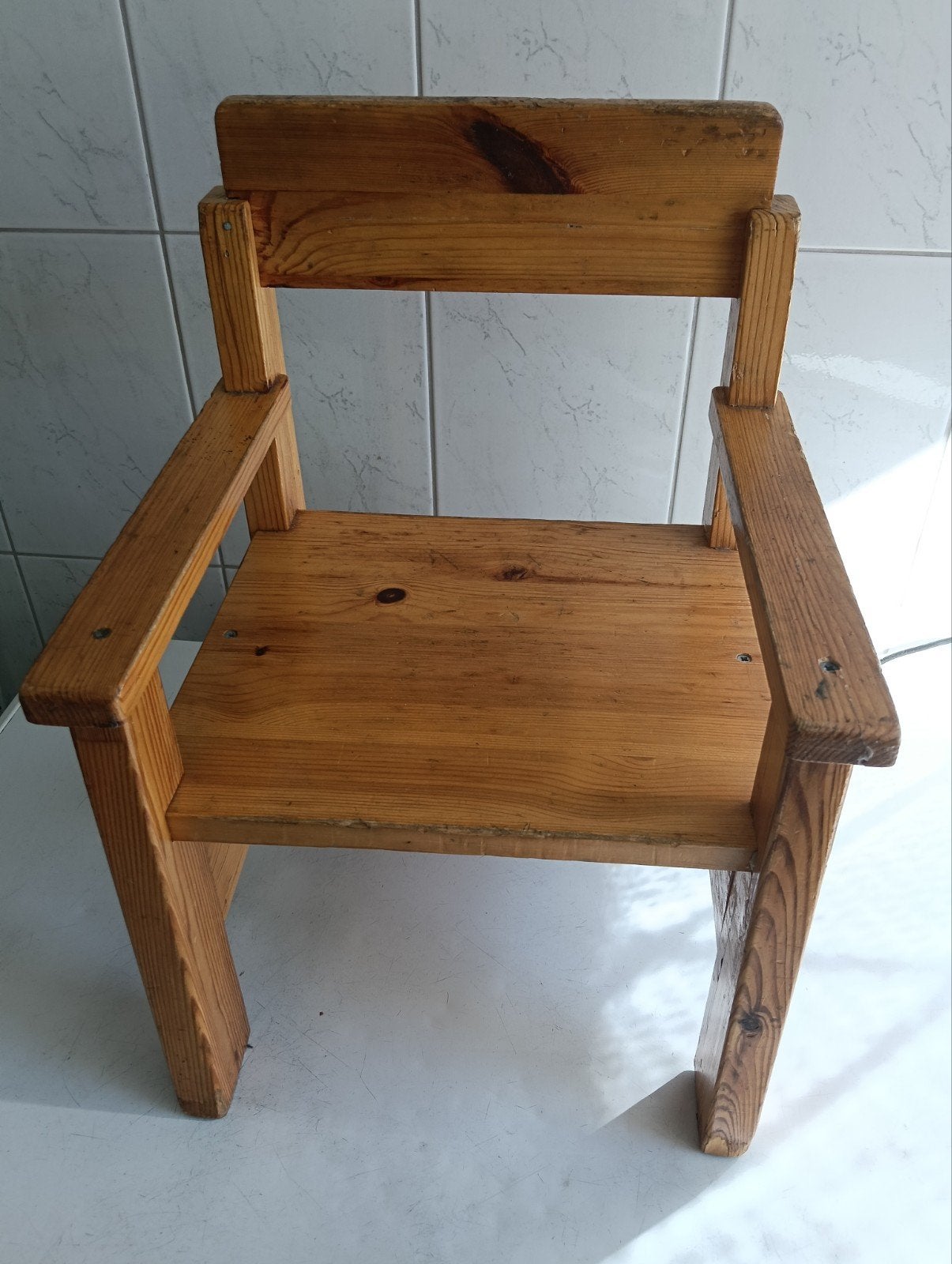 houten stoeltje, Ophalen, Gebruikt, Stoel(en)