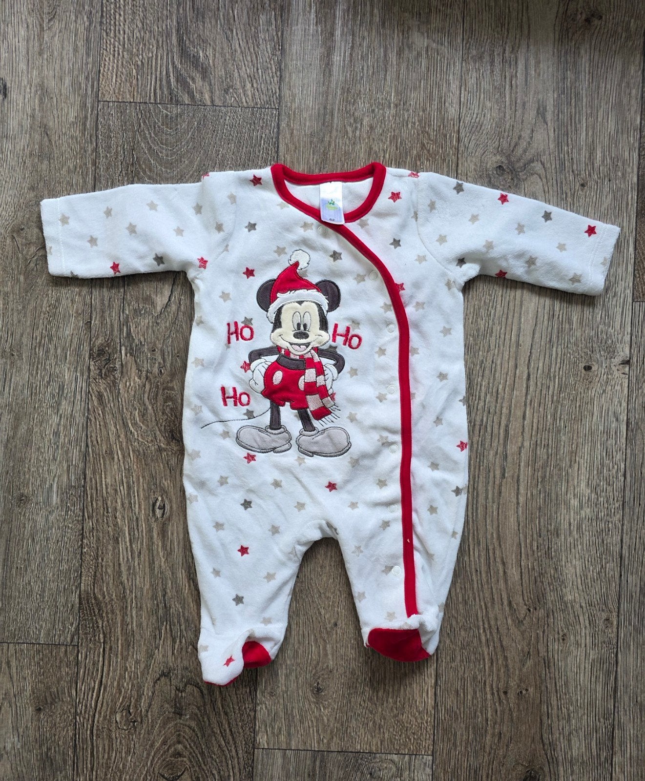 Disney Baby Mickey Mouse Kerst boxpakje Maat 62, Jongetje of Meisje, Disney Baby, Ophalen of Verzenden, Zo goed als nieuw