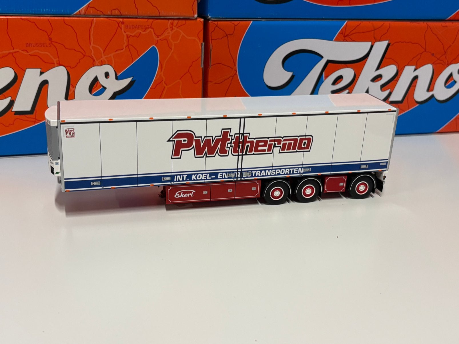 Wsi Trailer PWT, Ophalen of Verzenden, Zo goed als nieuw, Bus of Vrachtwagen, Wsi