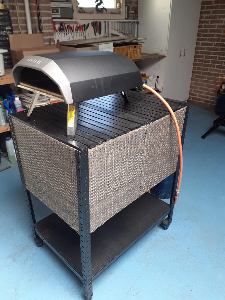 Onderstel buitenkeuken, Ophalen, Gebruikt, Elektrisch, Vrijstaand